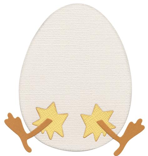 Quickutz Revolution Die - Chick & Egg