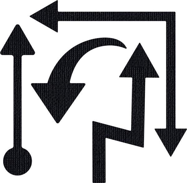 Quickutz Revolution Die - Arrows