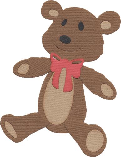 Quickutz Revolution Die - Teddy Bear