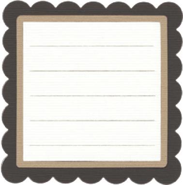 Quickutz Revolution Die - Journaling Block (Square)