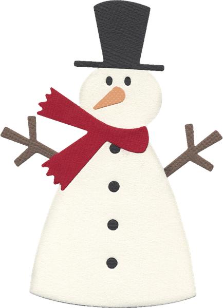 Quickutz Revolution Die - Snowman