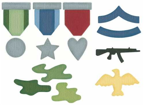 Quickutz Die Set - Military