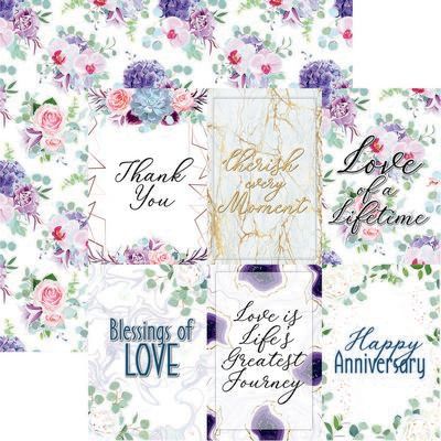 Anniversary Blessings: Always & Forever Scrapbook Paper