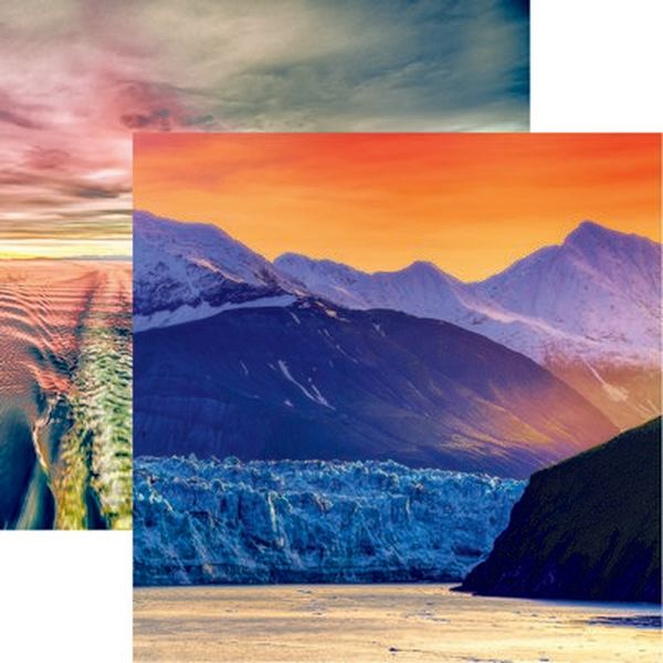 Alaskan Cruise: Alaskan Sunrise Paper