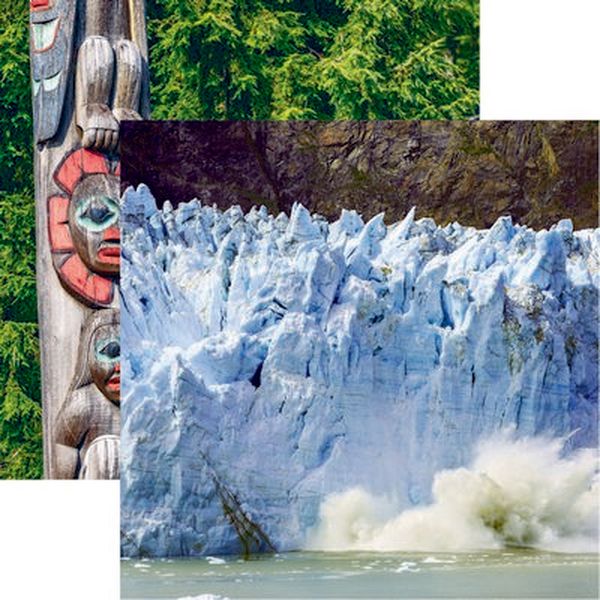 Alaskan Cruise: Calving Glacier Paper