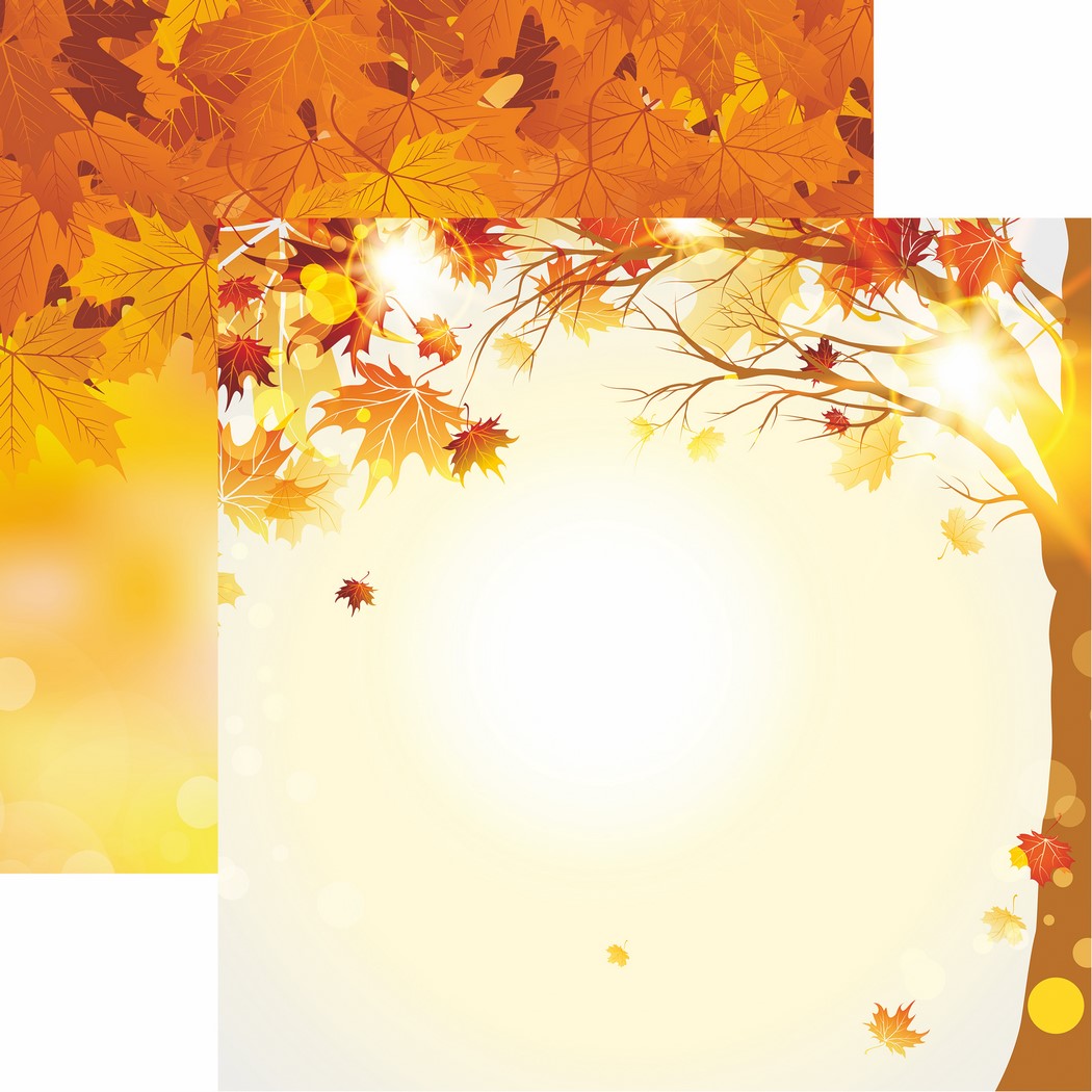 Autumn Splendor: Autumn Splendor Scrapbook Paper