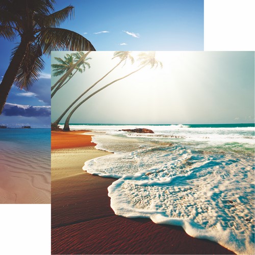 At the Beach: Beachin' It Scrapbook Paper