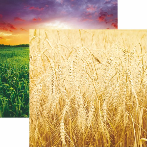 At the Farm: Wide Open Spaces Scrapbook Paper