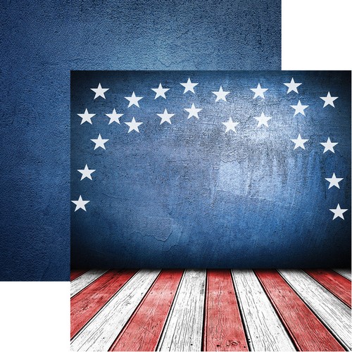 American Vintage: Patriot Scrapbook Paper
