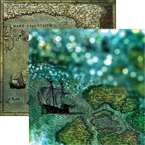 Buccaneer Bay: Edge of the World Double-Sided Paper