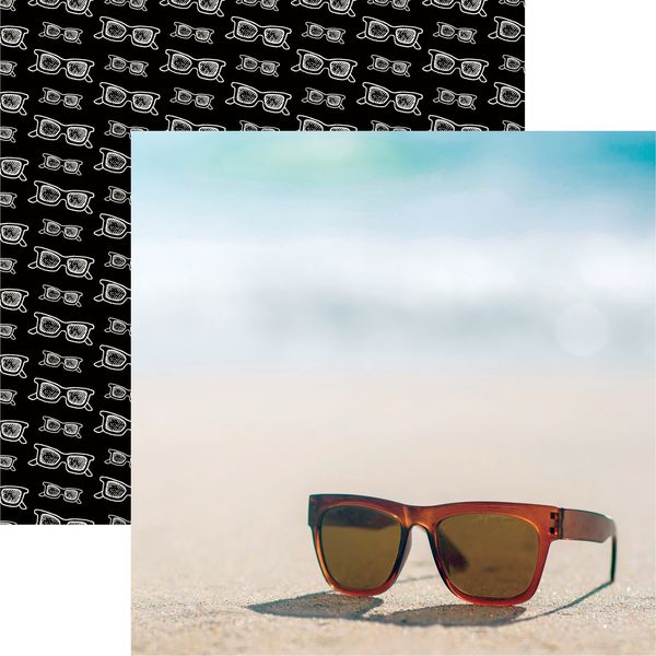 Beachin' Sunglasses: Just Beachy DS Paper