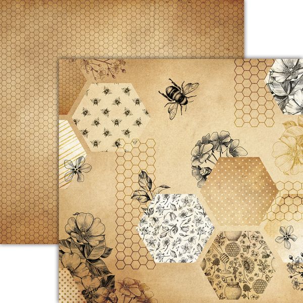 Bee Happy: Honeycomb DS Paper