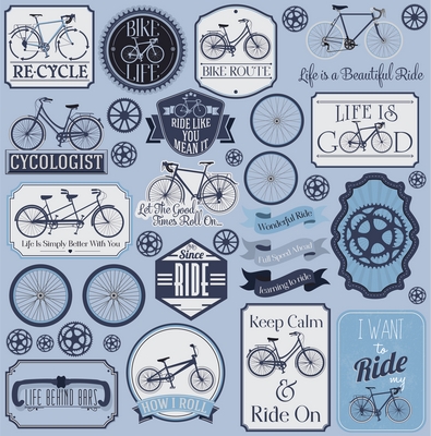 Bike Life 12x12 Sticker