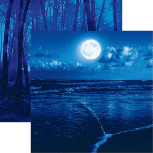 Blue World: Midnight Blue Paper
