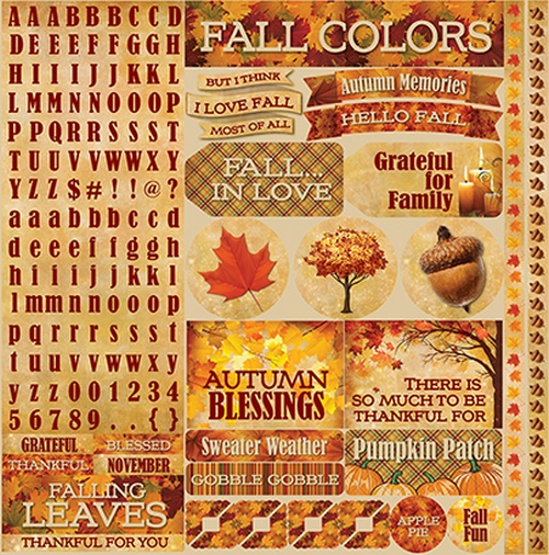 Best of Harvest: 12x12 Variety Sticker