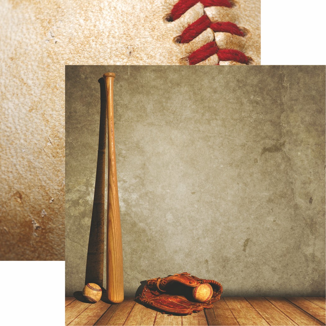 Baseball 2 Collection: Play Ball Scrapbook Paper