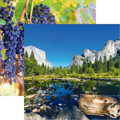 California Collection - Yosemite Scrapbook Paper