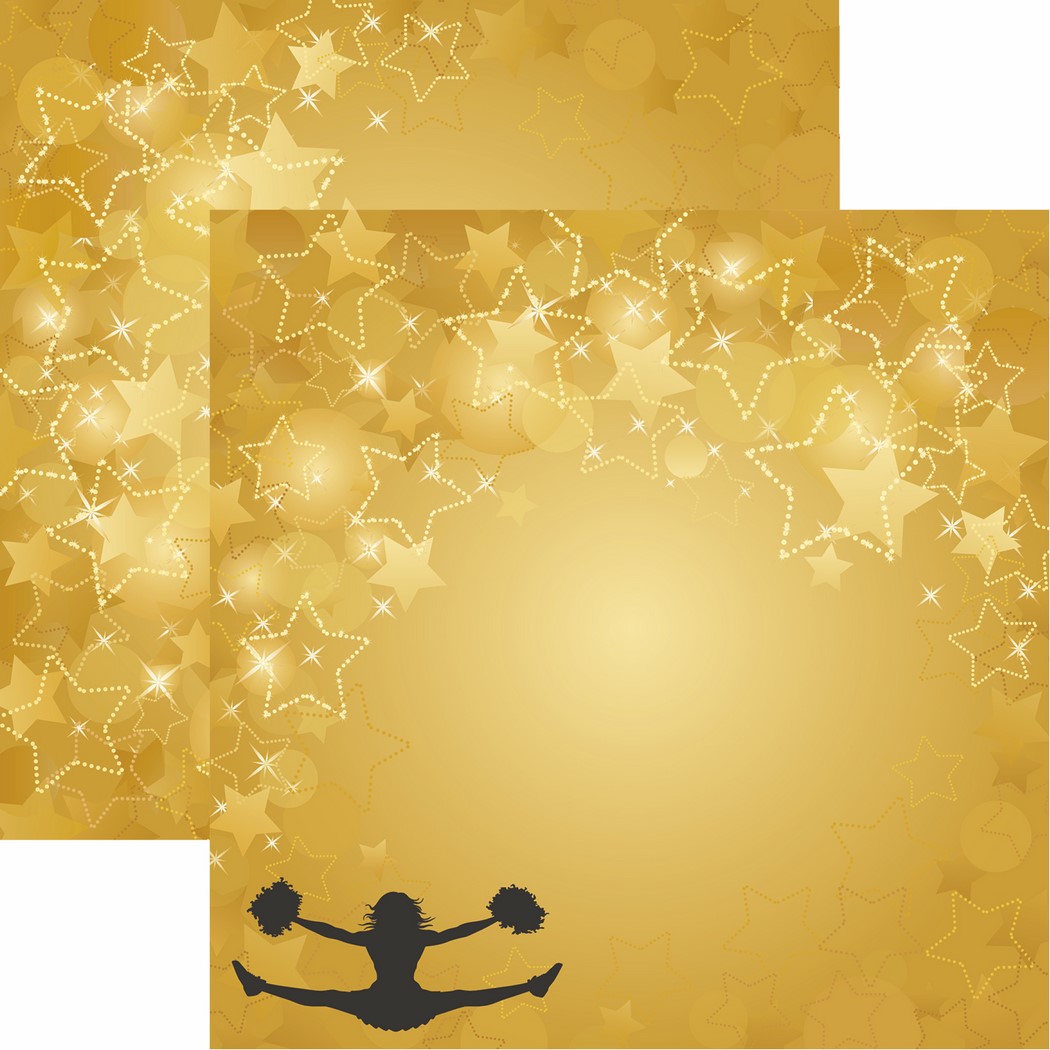 Cheerleading: Team Spirit Double-Sided Paper