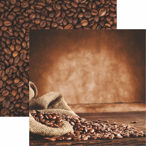 Coffee & Tea: Caffeinate Scrapbook Paper