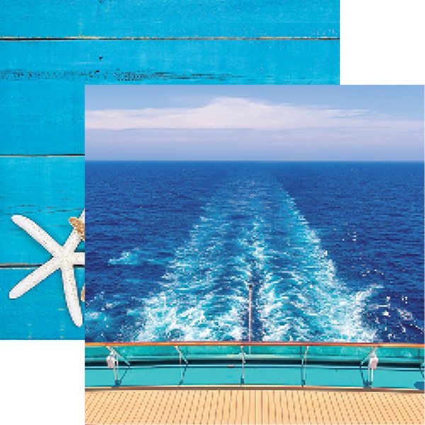 Caribbean Cruise: Set Sail Double-Sided Paper