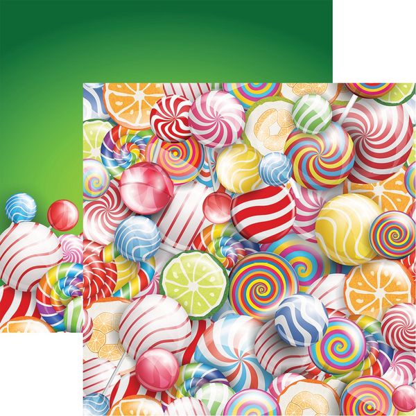 Candy Shoppe: Candy Scrapbook Paper
