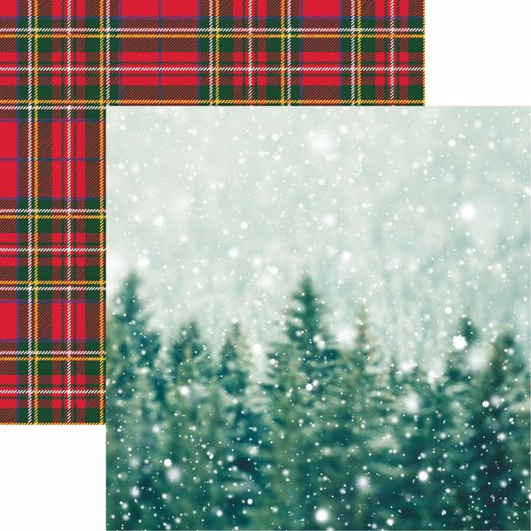 Christmas Spirit: Winter Wonderland Scrapbook Paper