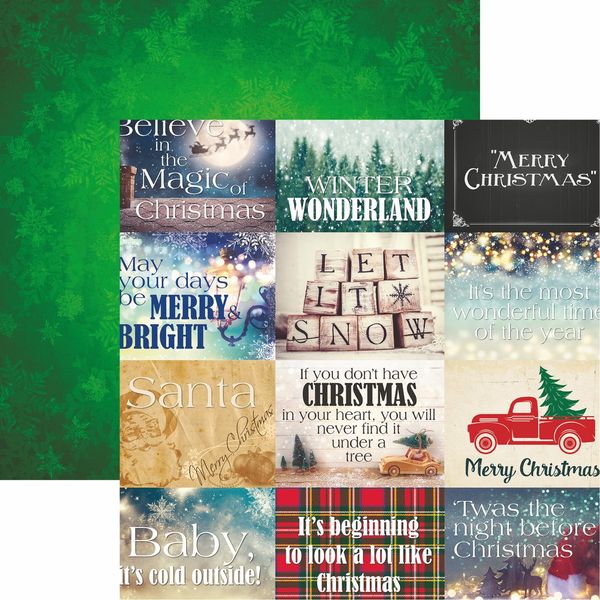 Christmas Spirit: Christmas Spirit Scrapbook Paper