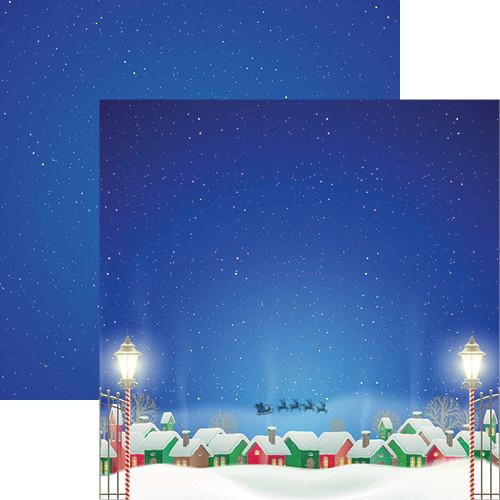 Christmas Town:  Christmas Town Double-Sided Paper