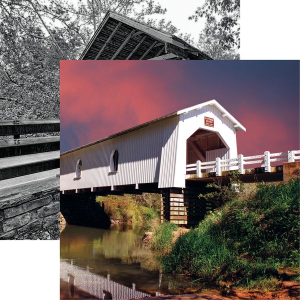 Covered Bridges: Covered Bridge Over Crabtree Creek DS Paper
