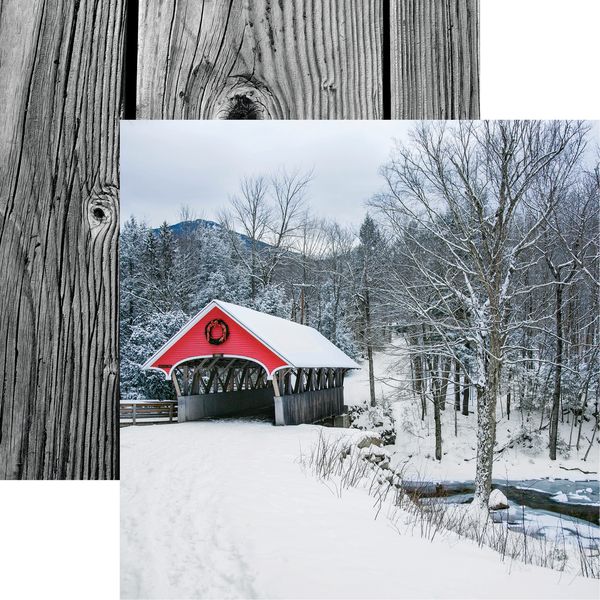 Covered Bridges: Snow Covered DS Paper