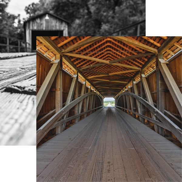 Covered Bridges: Sanatorium Covered Bridge DS Paper