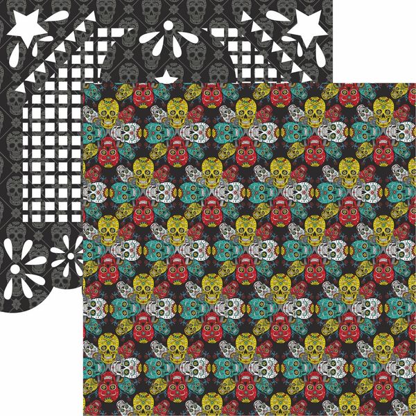 Dia De Los Muertos: Day of The Dead Double-Sided Paper
