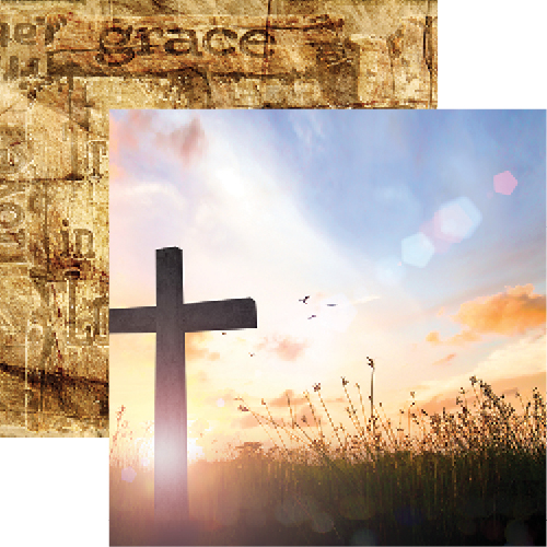 Devoted Faith: Amazing Grace Double-Sided Paper