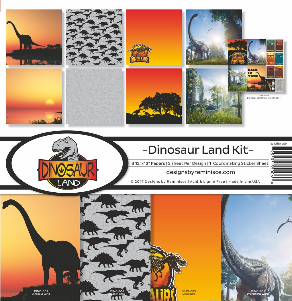 Dinosaur Land Collection Kit