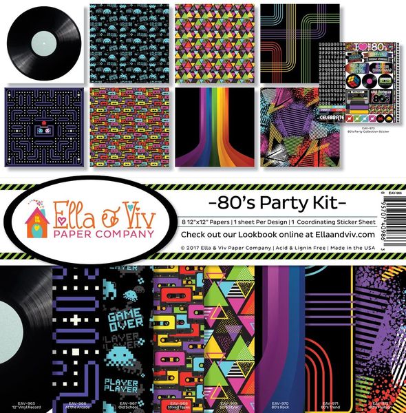 80's Party Collection Kit