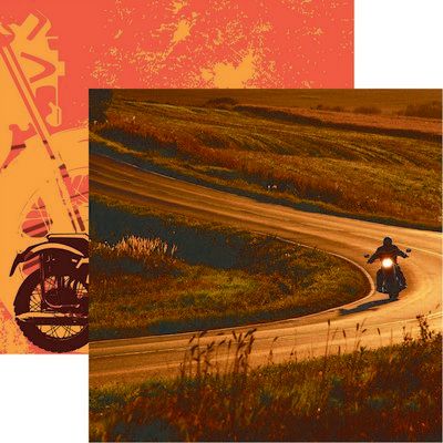Easy Rider: Backroads Scrapbook Paper