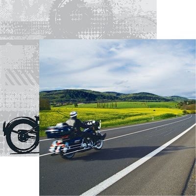 Easy Rider: Open Road Scrapbook Paper