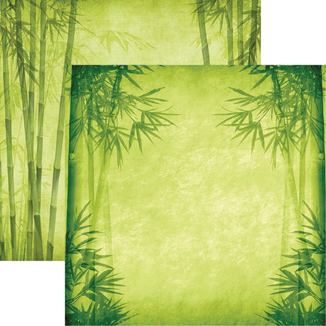 Everything Zen: Bamboo Forest Double-Sided Paper