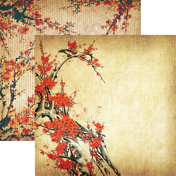 Everything Zen: Peach Blossom Double-Sided Paper