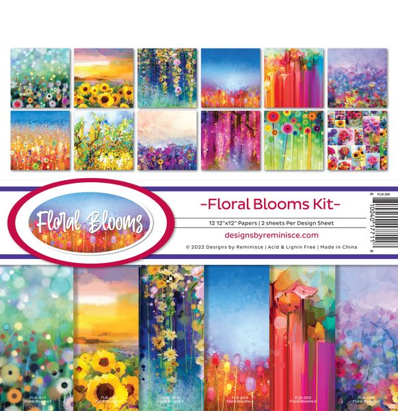 Floral Blooms Collection Kit