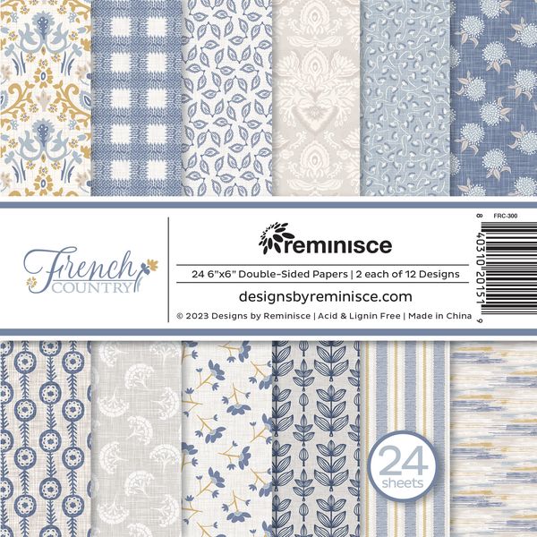 French Country 6x6 Paper Pack
