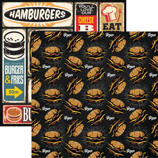 Food Truck Fest: Burgers DS Paper