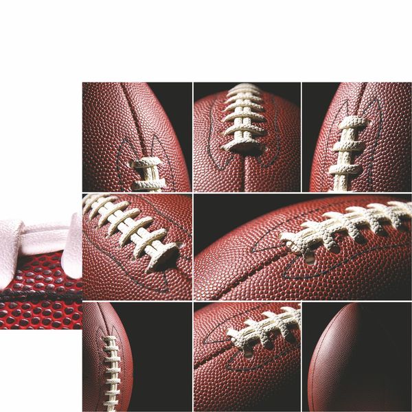 Football 2 Collection: Footballs Scrapbook Paper