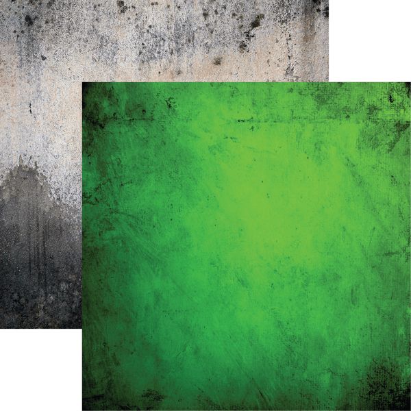 Garage Grunge: Green Grunge DS Paper