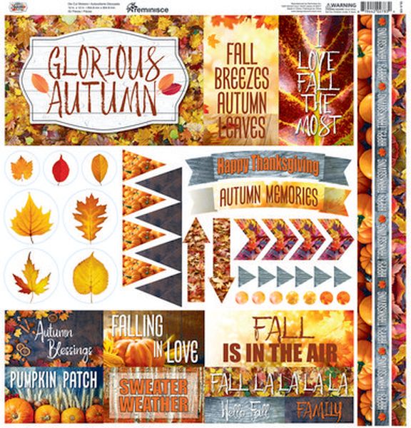 Glorious Autumn 12x12 Elements Sticker