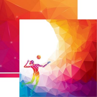 Game Day Volleyball: Volleyball 4 DS Paper