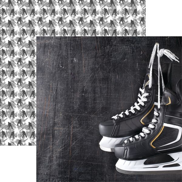 Game Day Hockey: Skates DS Paper