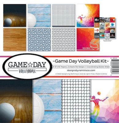 Game Day Volleyball Collection Kit