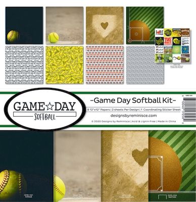 Game Day Softball Collection Kit