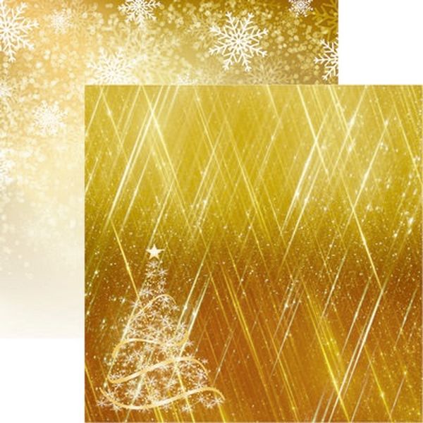 Gold Christmas: Oh Christmas Tree  Paper